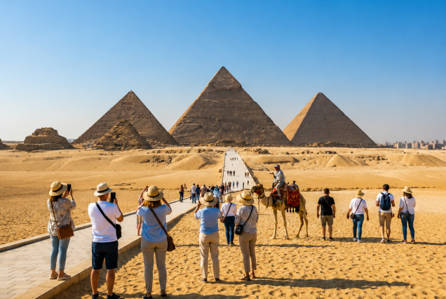 Full-Day Pyramids, Sphinx & Grand Egyptian Museum Tour