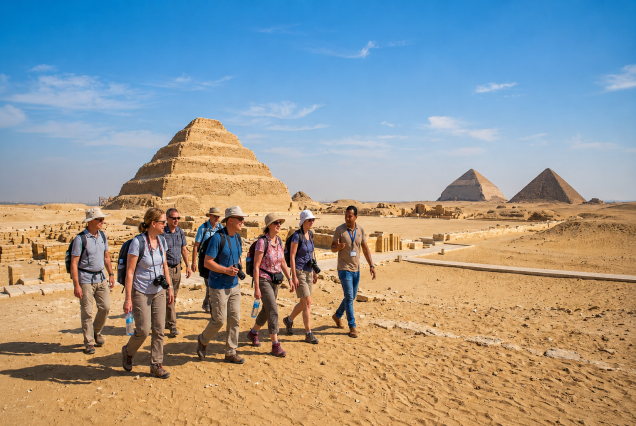 Saqqara, Memphis & Dahshur Day Tour