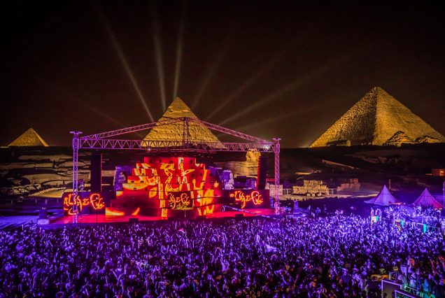 Sound and Light Show at the Pyramids