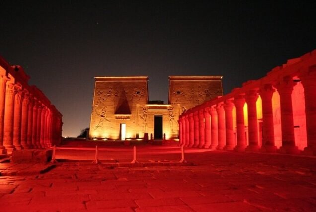 Sound and Light Show at Philae Temple