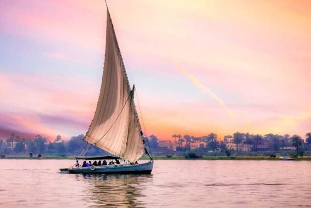 Sunset Felucca Ride on the Nile in Aswan